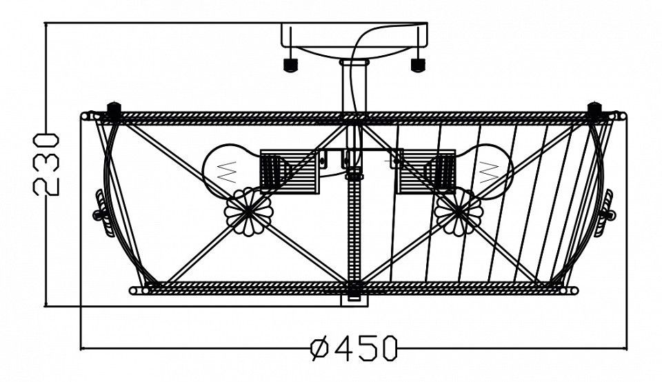 Светильник на штанге Maytoni Лия ARM369-03-G