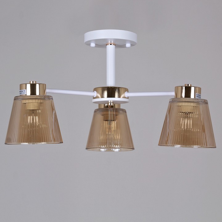 Люстра на штанге Reluce  20560-0.3-03 WH+FG