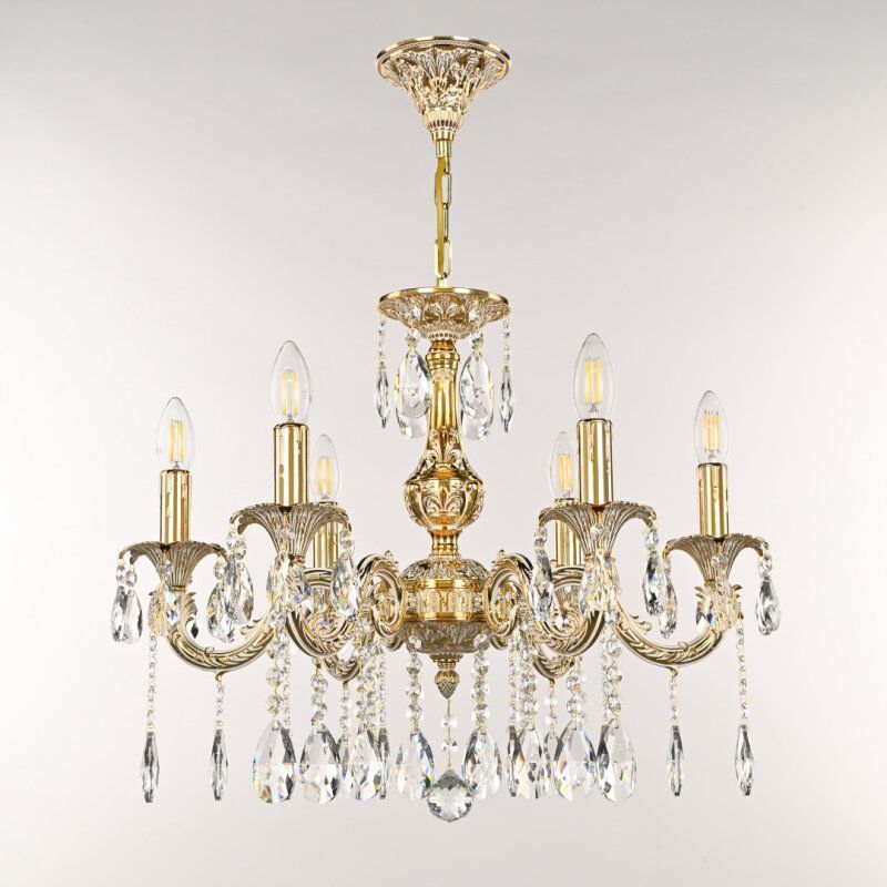 Подвесная люстра Bohemia Ivele Crystal AL7901 AL79101/6/175 A GW