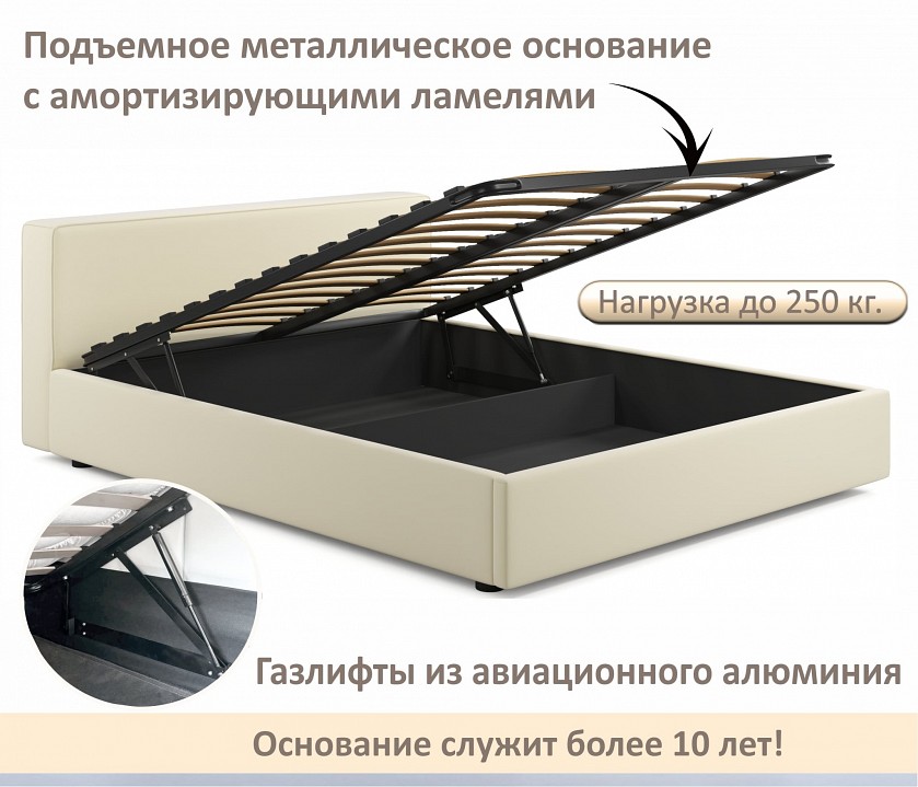 Кровать двуспальная Skandi 1600