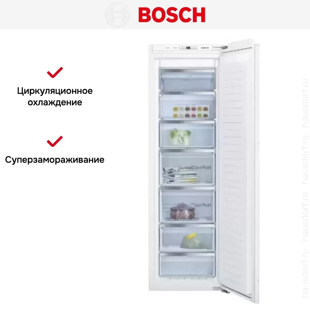 Встраиваемая морозильная камера Bosch GIN 81 AEF0
