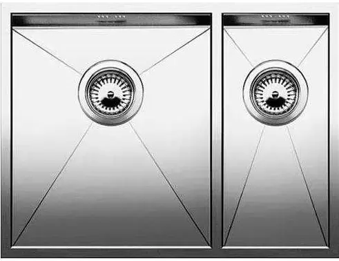 Мойка Blanco Zerox 340/180-IF/N чаша слева нержавеющая сталь