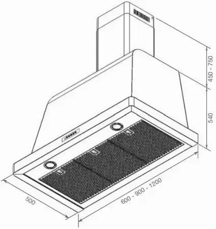 Вытяжка Lofra DOLCEVITA 60 Inox