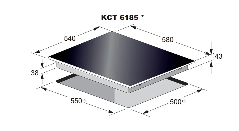 Варочная панель Kaiser KCT 6185 Em