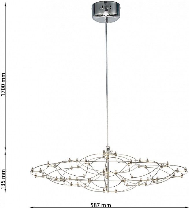 Подвесная люстра Favourite Thinner 4305-6P