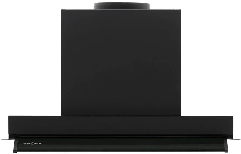 Встраиваемая вытяжка KRONA Изида 600 черное закаленное стекло (Isida 600 black SGC)