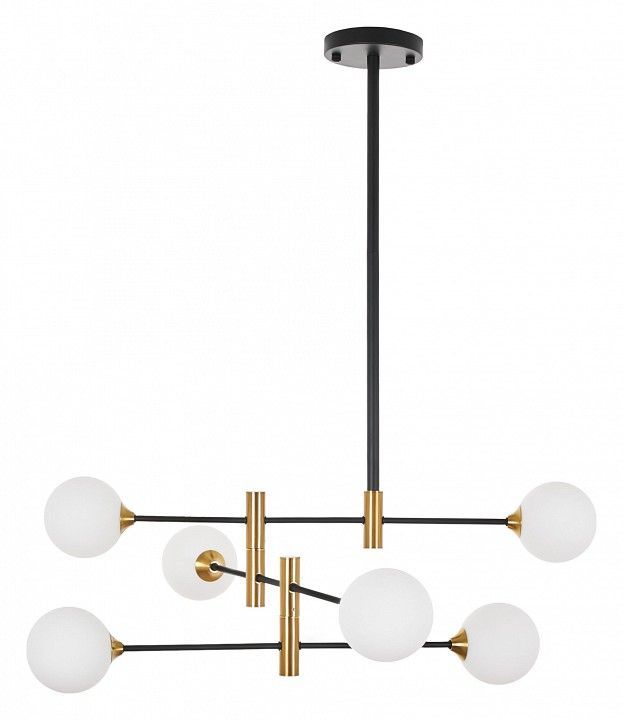 Люстра на штанге MyFar Rita MR1110-6C