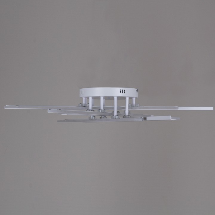 Люстра на штанге Reluce  16090-0.3-06 BK/WH