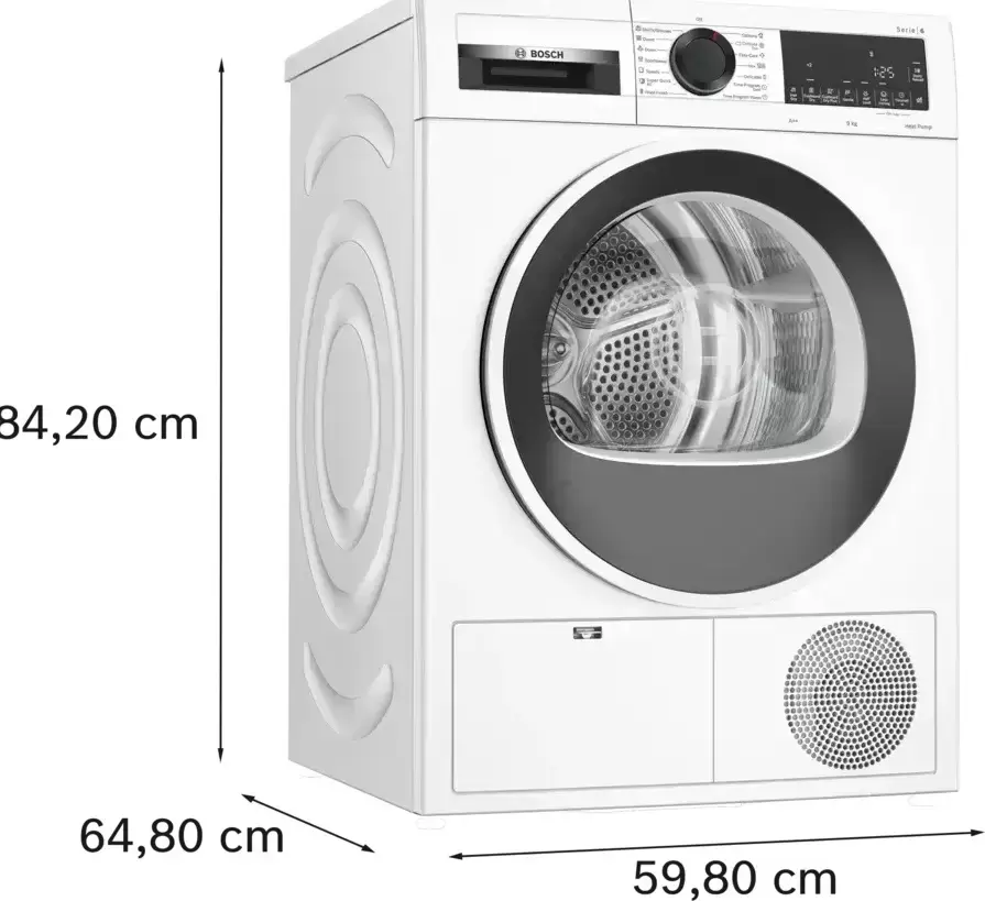 Сушильная машина Bosch WQG24100BY