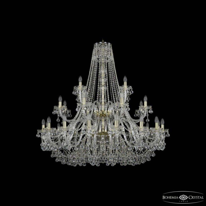 Подвесная люстра Bohemia Ivele Crystal 1409 1409/16+8+4/460/2d G