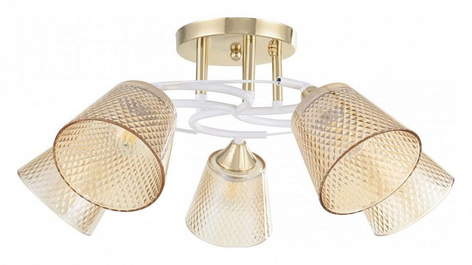 Потолочная люстра Arte Milano AMALFI-323006 323006/5 FG+WT