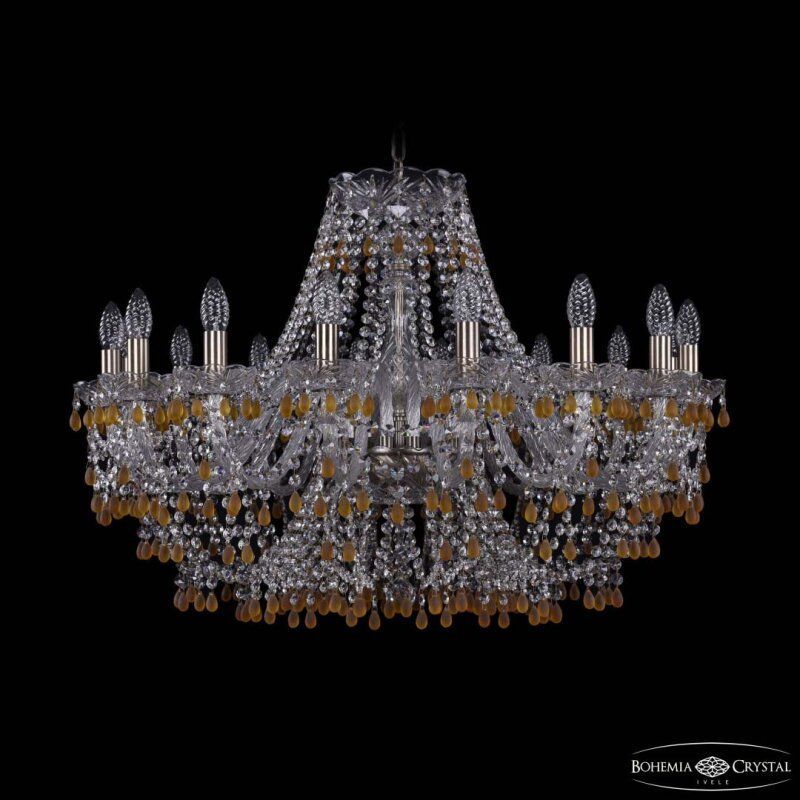Подвесная люстра Bohemia Ivele Crystal 1410 1410/16/300 Pa V1003