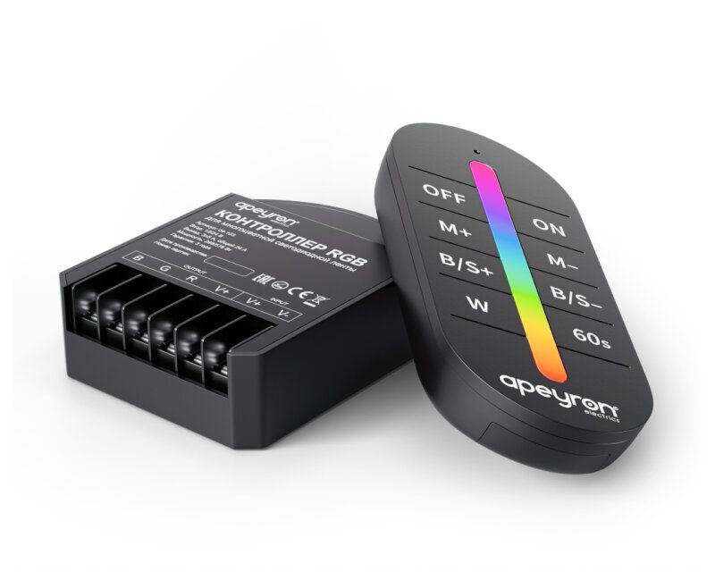 Контроллер-регулятор цвета RGB Apeyron Electrics  04-103