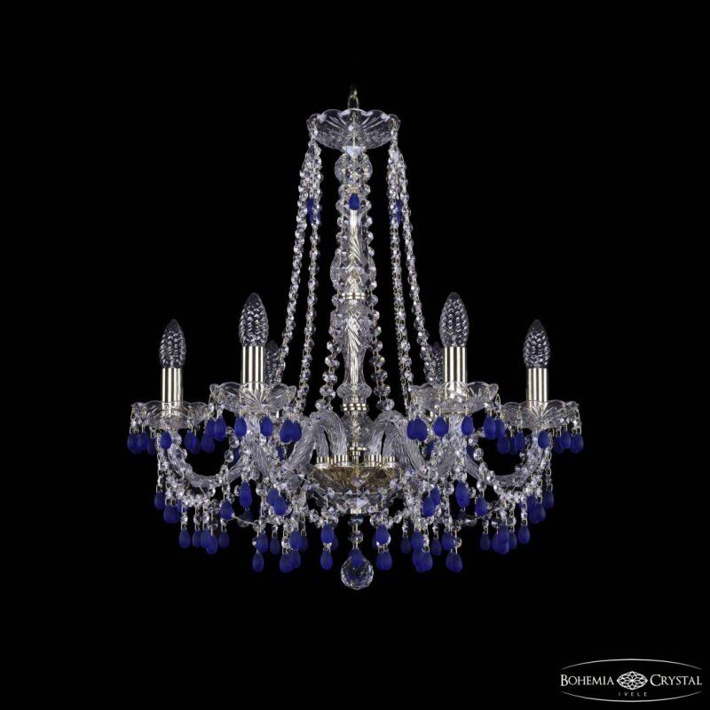 Подвесная люстра Bohemia Ivele Crystal 1410 1410/6/195/h-60 G V3001