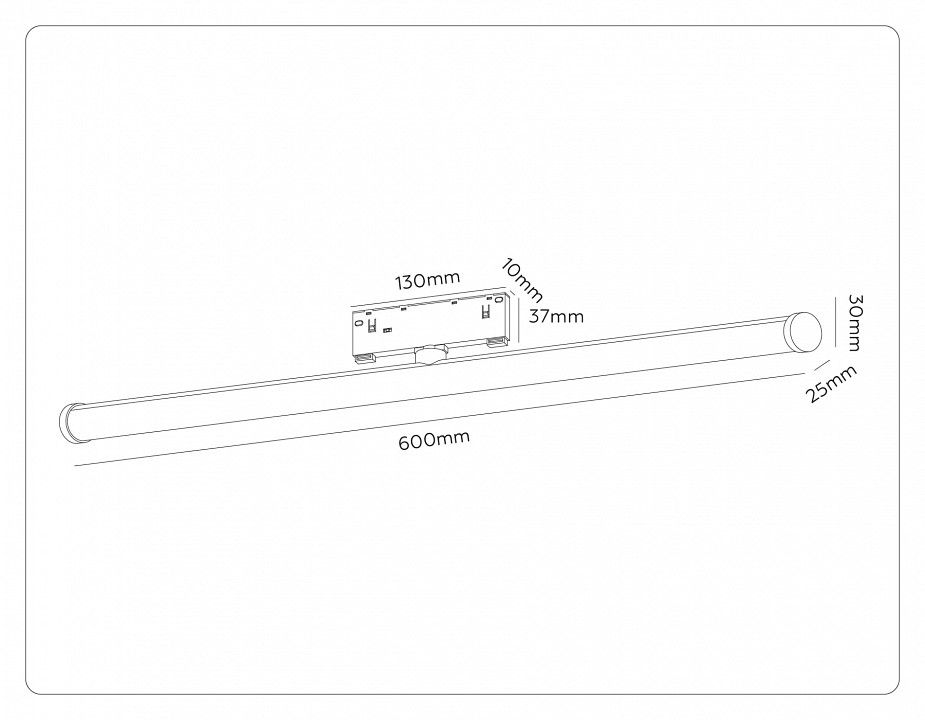 Накладной светильник Ambrella Light TRACK SYSTEM GL2375
