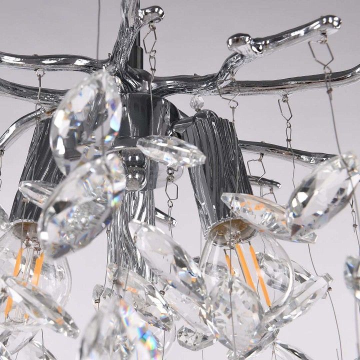 Люстра на штанге Arte Milano Веточка 230111.300.3.E14.D CR