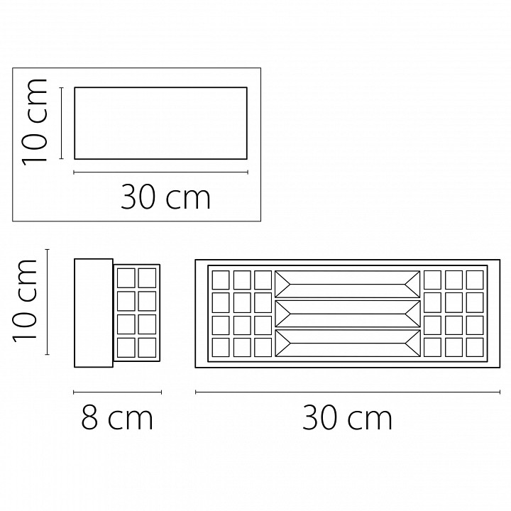 Накладной светильник Lightstar Limpio 722640