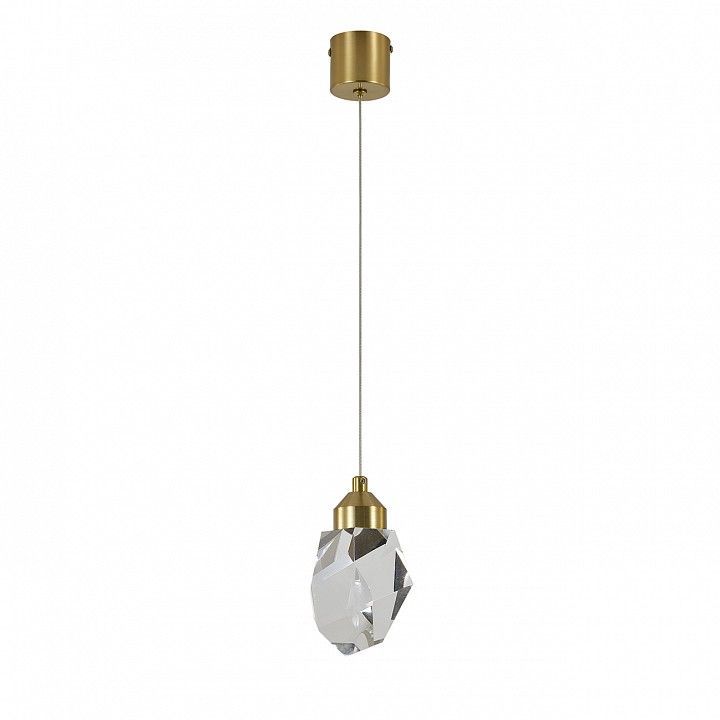 Подвесной светильник Indigo Cristallo 12053/1P Brass