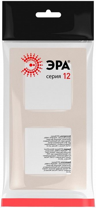 Рамка на 2 поста Эра Эра 12 12-5202-15