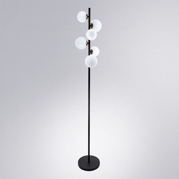 Торшер Arte Lamp Gemini A2243PN-6BK