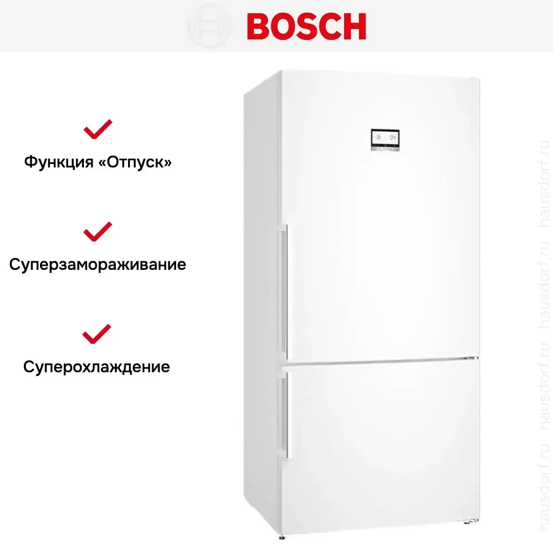 Двухкамерный холодильник Bosch KGN86AW32U