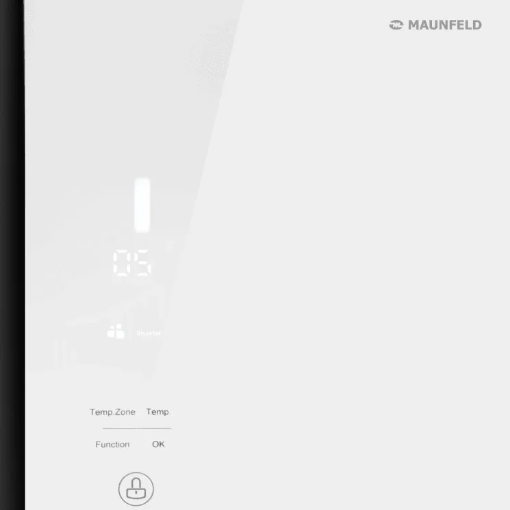 Холодильник Maunfeld MFF177NFW Slim Inverter