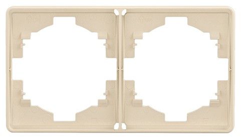 Рамка на 2 поста Kranz ROUND KR-78-0752-7