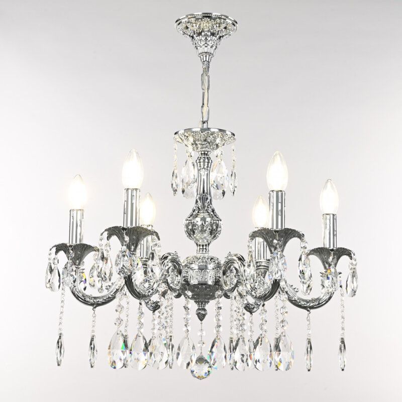 Подвесная люстра Bohemia Ivele Crystal AL7901 AL79101/6/175 A Ni