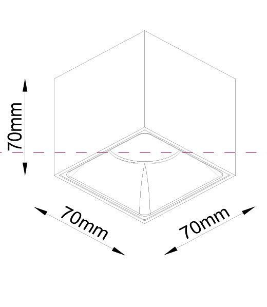 Накладной светильник Maytoni Alfa LED C065CL-L12B4K