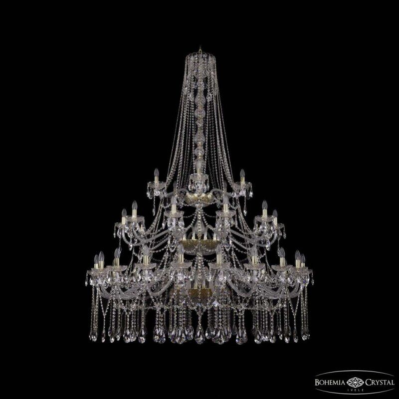Подвесная люстра Bohemia Ivele Crystal 1413 1413/20+10+5/530/h-201/3d G