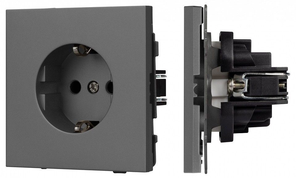 Розетка с заземлением, без рамки Arlight SCT-TENDO 054640