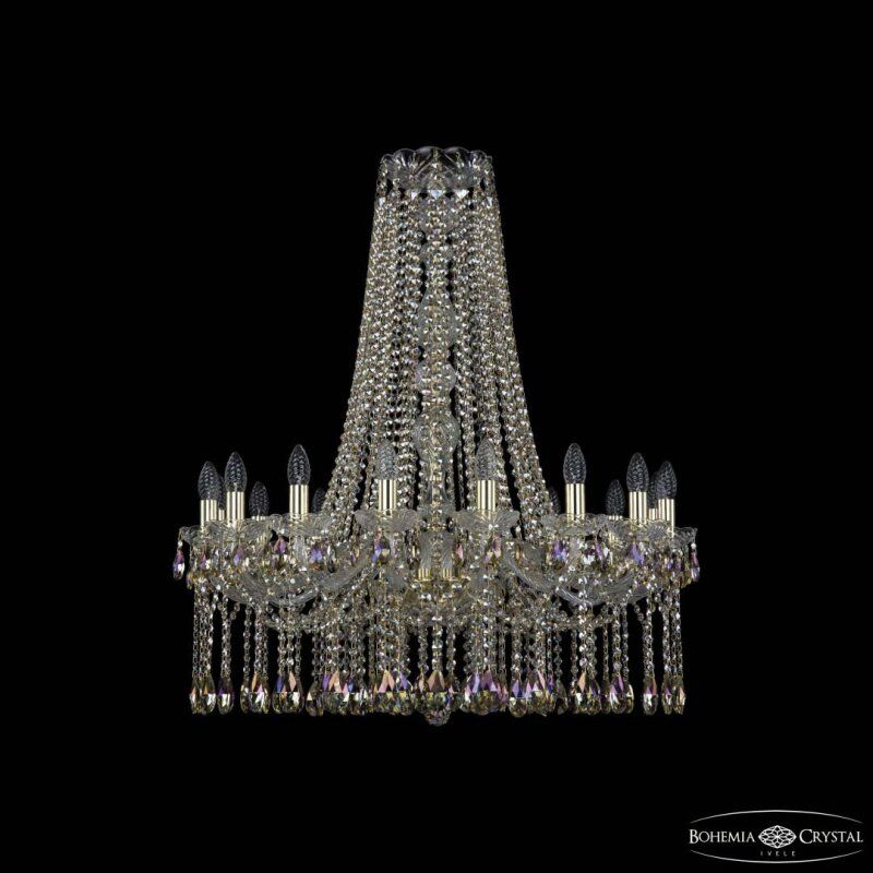 Подвесная люстра Bohemia Ivele Crystal 1413 1413/16/300/h-93 G R801