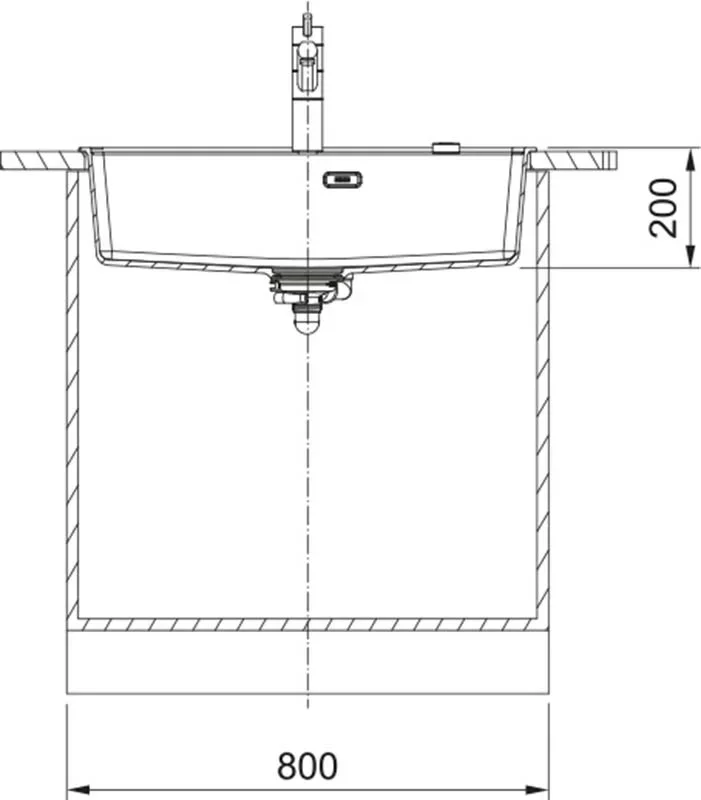 Мойка Franke Maris MRG 610-72 TL черный