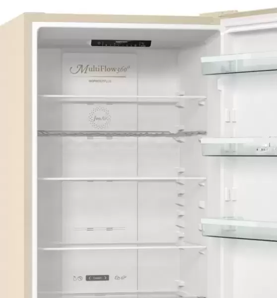 Отдельностоящий двухкамерный холодильник Gorenje NRK6202CLI
