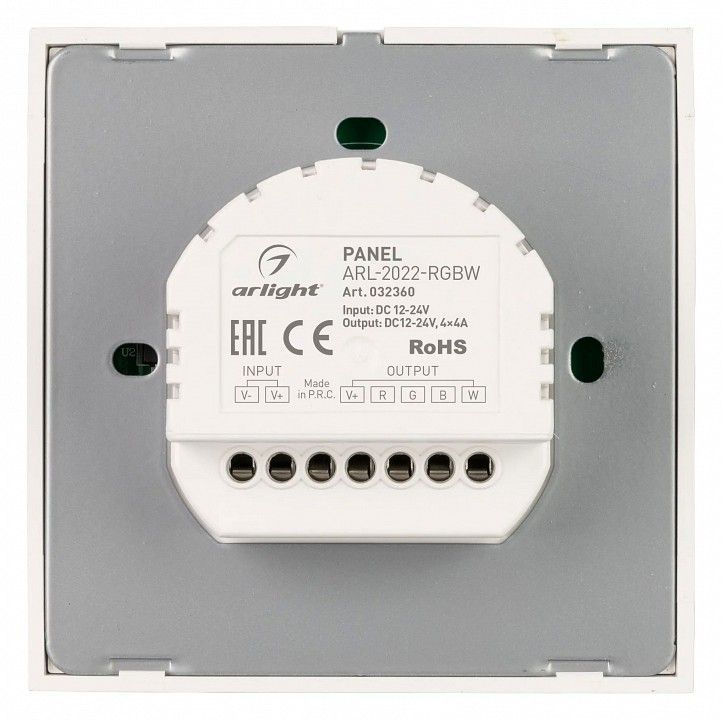 Панель-регулятора цвета RGBW сенсорный накладной Arlight COMFORT 032360