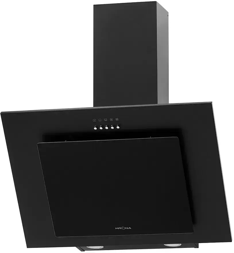 Вытяжка Krona VIERKANT 600 Black PB
