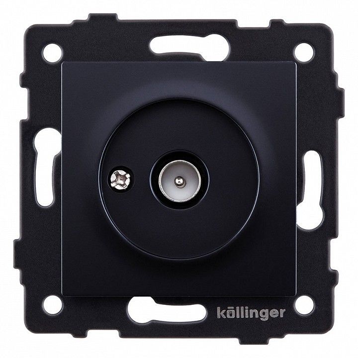 ТВ-розетка без рамки Kollinger  REA-007BK