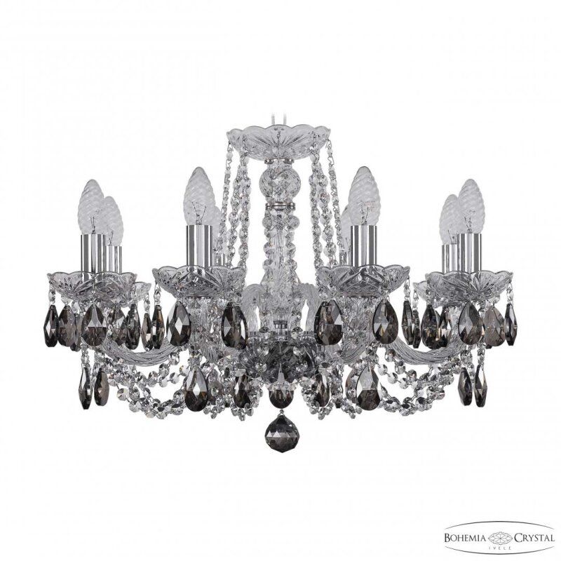 Подвесная люстра Bohemia Ivele Crystal 1402 1402/8/195 Ni K731