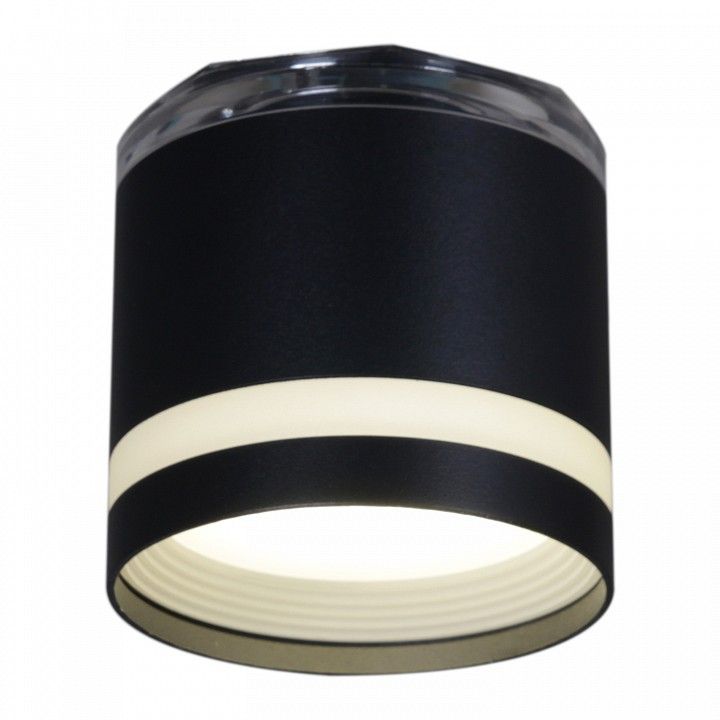 Накладной светильник Reluce  53001-9.5-001LD GX53+LED3W BK