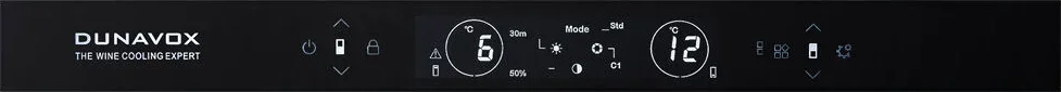 Винный шкаф Dunavox DVS-25.65DB