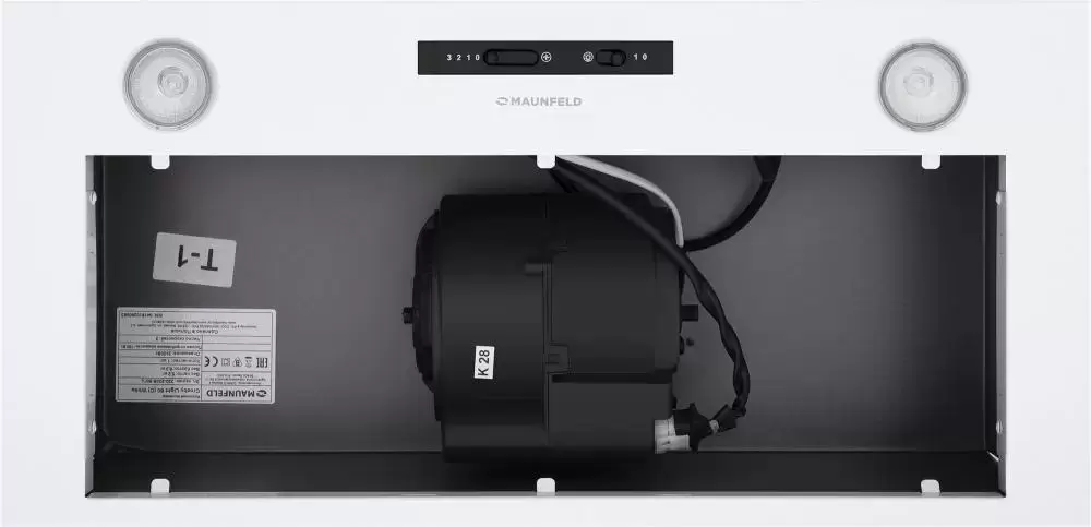 Встраиваемая кухонная вытяжка MAUNFELD Crosby Light 50 белый