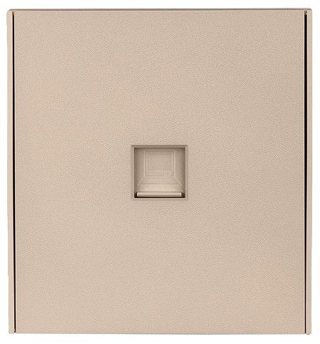 Розетка Ethernet RJ-45 и со шторками, без рамки Kranz STRONG KR-78-0724-8