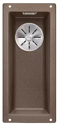 Мойка Blanco SUBLINE 160-U SILGRANIT отводная арматура InFino® мускат