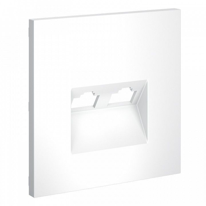 Накладка для розетки RJ-11 или RJ-45 Voltum S70 VLS001402
