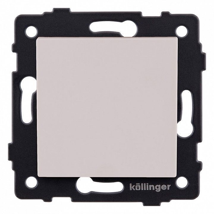 Выключатель проходной одноклавишный без рамки Kollinger  REA-S-003CM