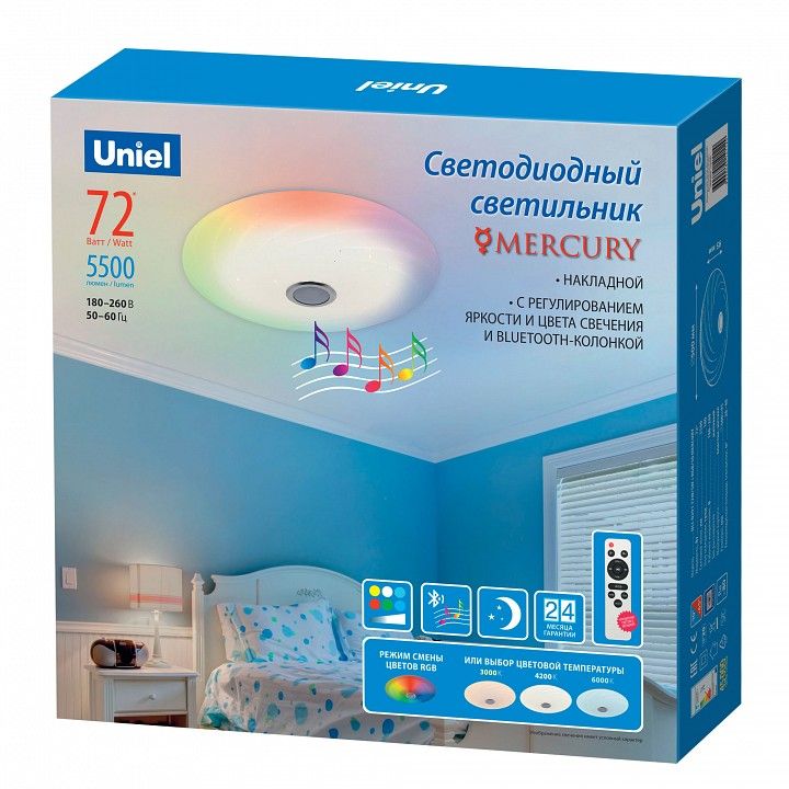 Накладной светильник Uniel Mercury UL-00007840