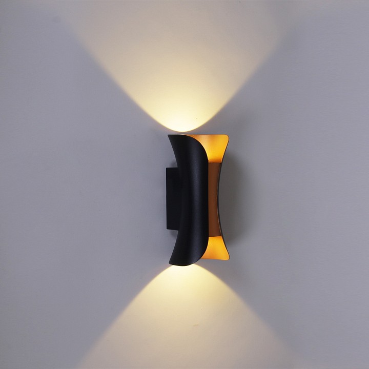 Накладной светильник Reluce  86852-9.2-002KT LED2*5W BK+GD