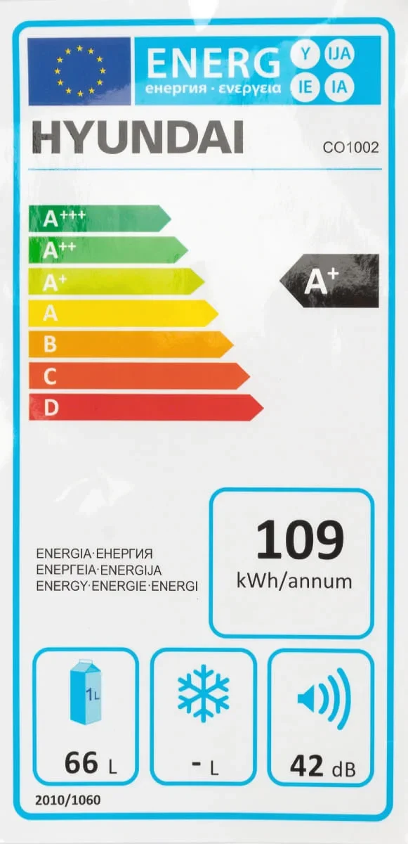 Холодильник Hyundai CO1002 белый
