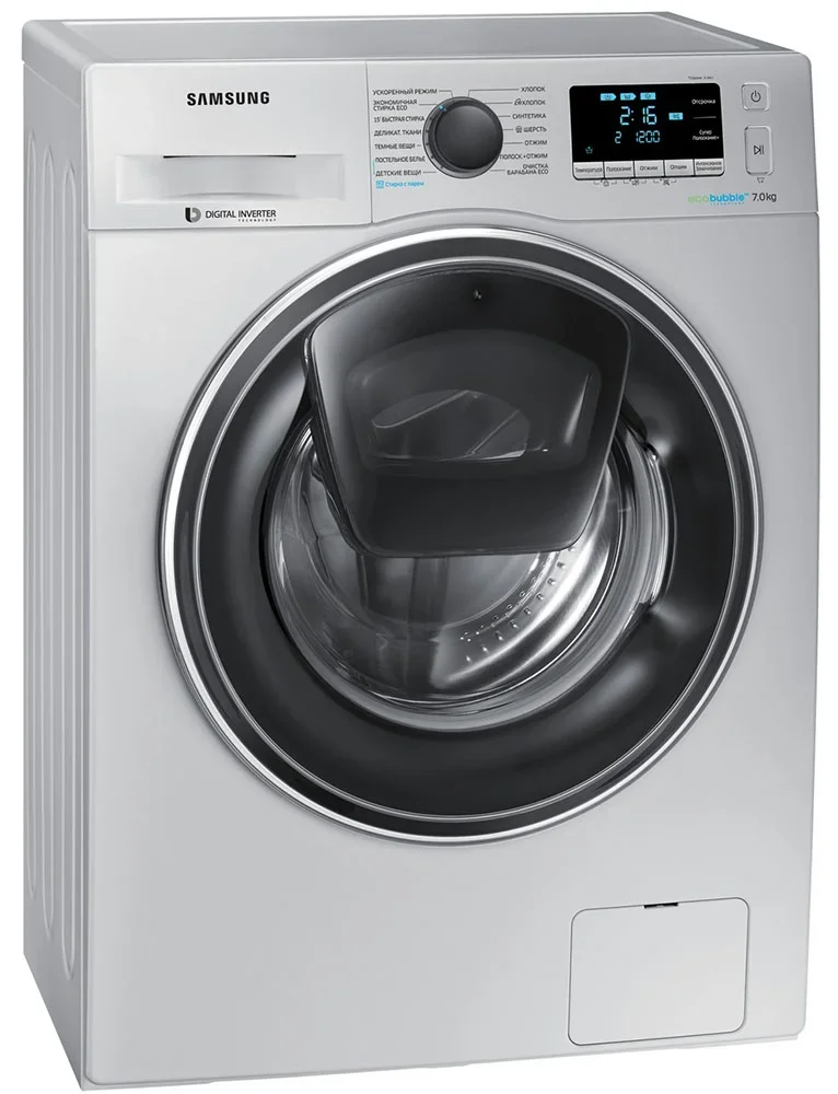 Стиральная машина Samsung WW70K62E00S AddWash