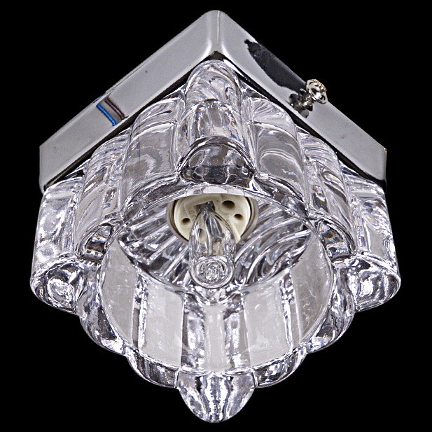 Встраиваемый светильник Reluce 17944 17944-9.5-001HB(with base) G9 CR
